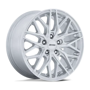 Petrol Wheels – P3E – Silver – 17″x8″ 35mm – Summer Wheels – PE004SD17805135